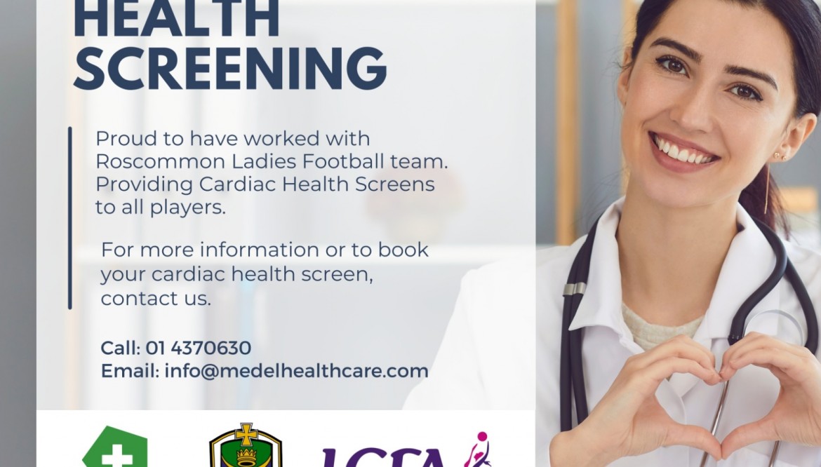 Roscommon Senior LGFA players receive Cardiac Health Screen